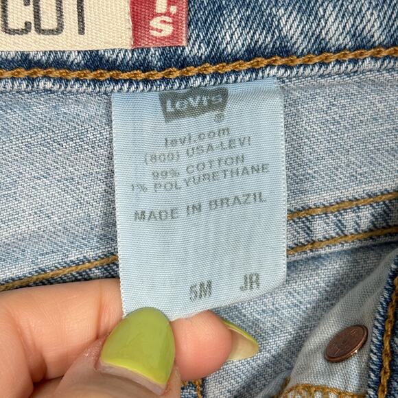 Levi’s 518 Superlow Bootcut Jeans 30 Light Wash Y2K Low Rise - Picture 6 of 7